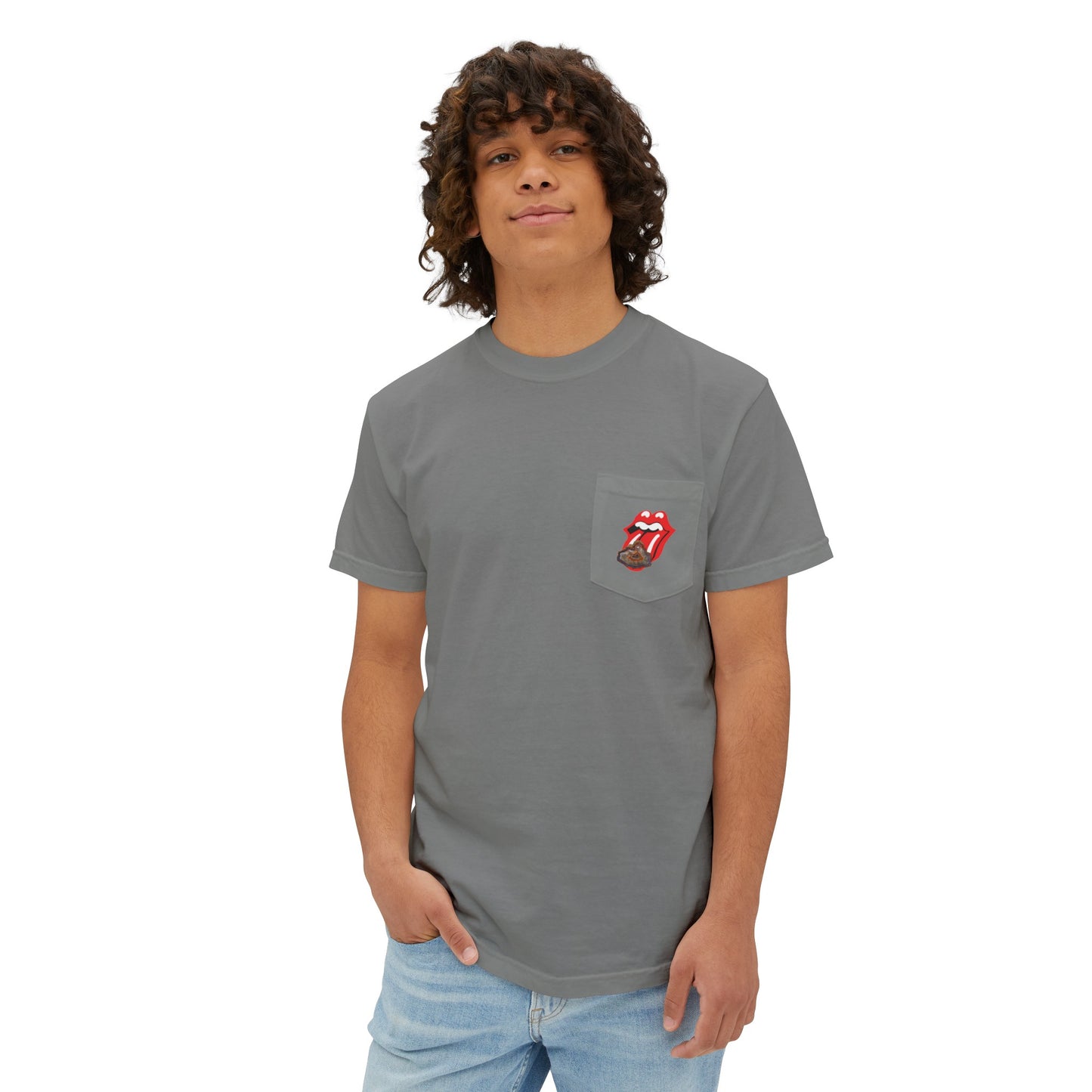 Rocklickers Worldwide Pocket T-shirt